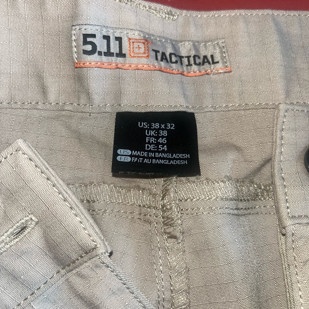 5.11 Tactical Light Tan Cargo Pants - Picture 2 of 10